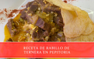 receta de rabillo de ternera en pepitoria