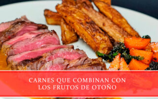 Carnes que combinan con los frutos del otoño - Carnicerías Juan Ortiz