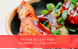 Salsas dulces para combinar con carne - Carnicerías Juan Ortiz